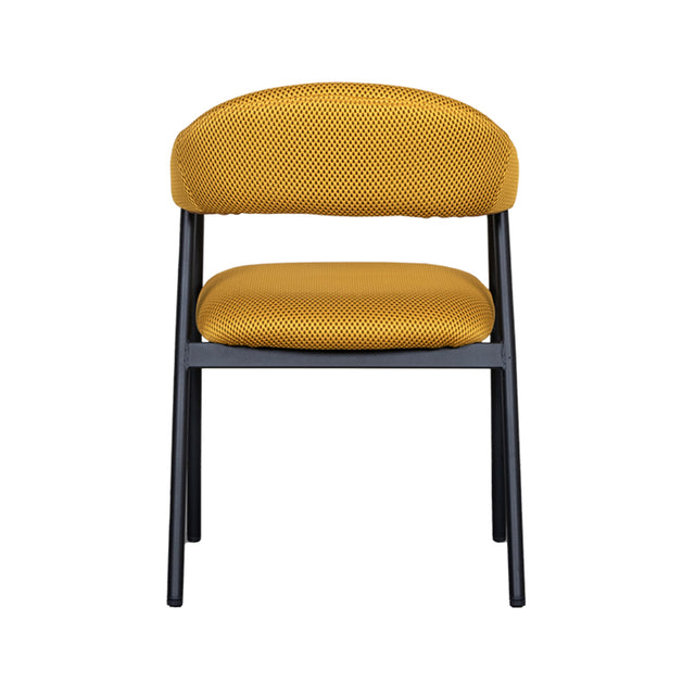 LABEL51 Eetkamerstoel Amaze - Oker - Breathe van LABEL51 – Luxe comfort op maat van PureWonen. Vraag naar de beste prijs.