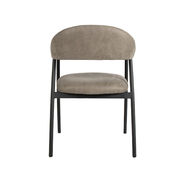 LABEL51 Eetkamerstoel Amaze - Taupe - Micro Suede van LABEL51 – Luxe comfort op maat van PureWonen. Vraag naar de beste prijs.