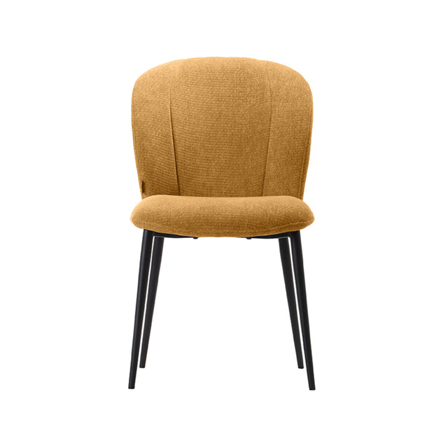 LABEL51 Eetkamerstoel Vino - Mustard - Elite van LABEL51 – Luxe comfort op maat van PureWonen. Vraag naar de beste prijs.