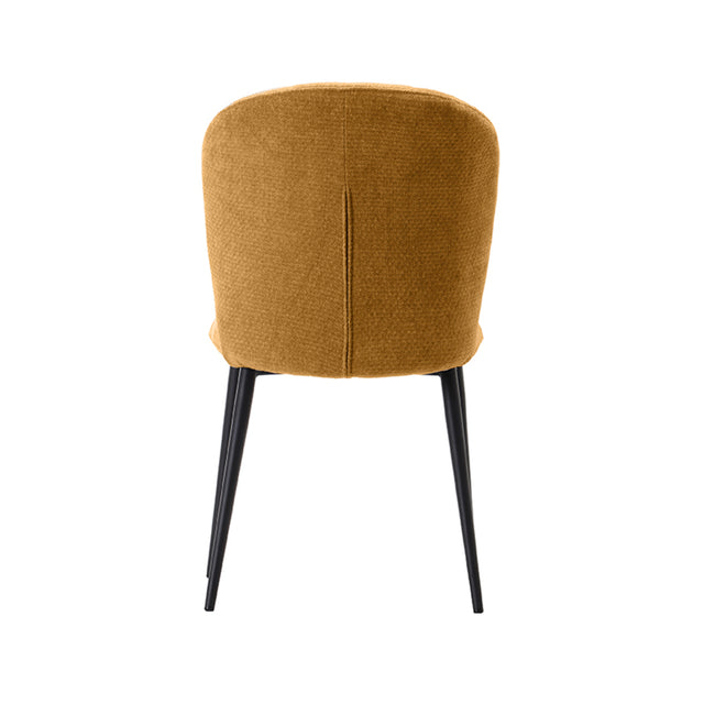 LABEL51 Eetkamerstoel Vino - Mustard - Elite van LABEL51 – Luxe comfort op maat van PureWonen. Vraag naar de beste prijs.