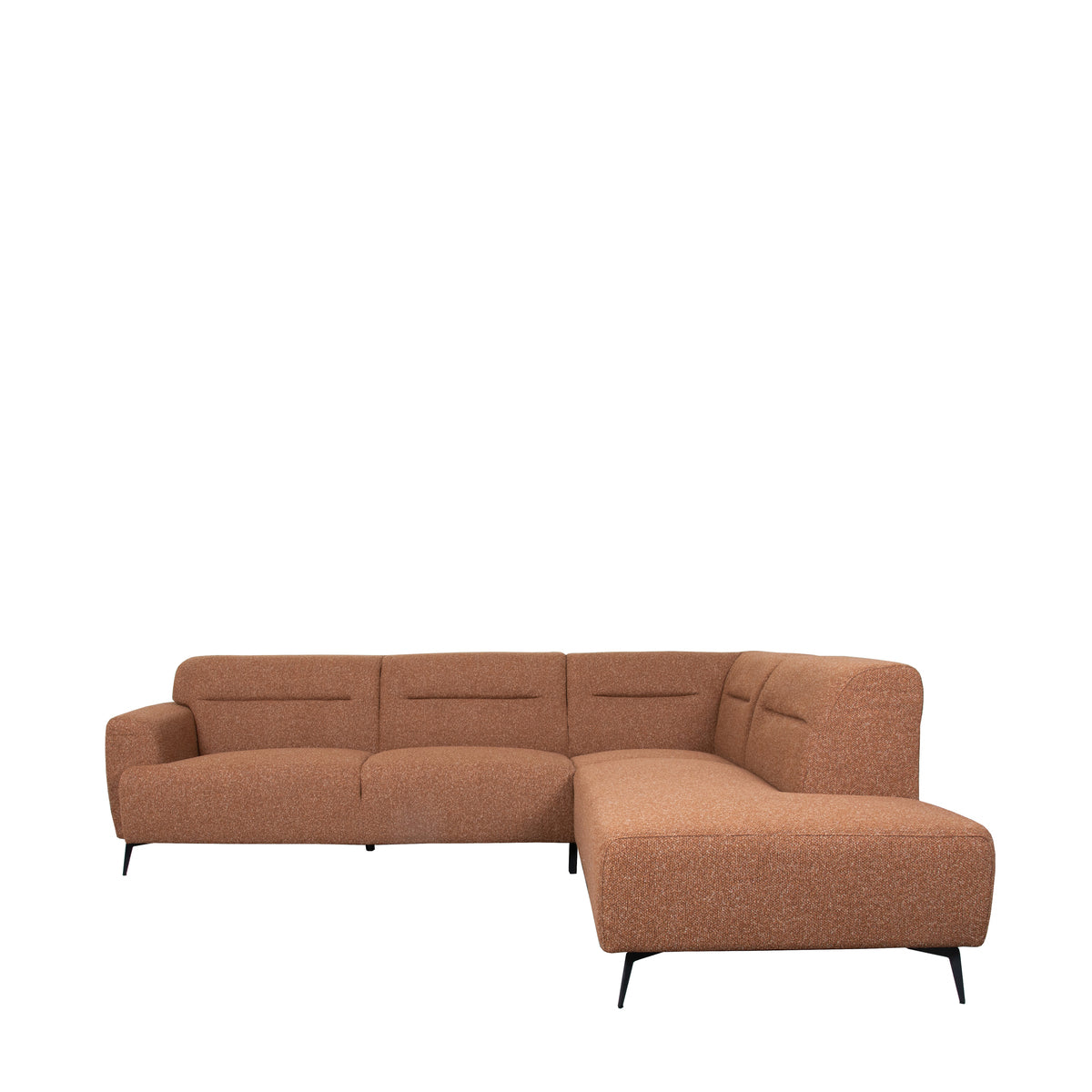 LABEL51 Hoekbank Bolzano - Coral - Boucle - Rechts van LABEL51 – Luxe comfort op maat van PureWonen. Vraag naar de beste prijs.