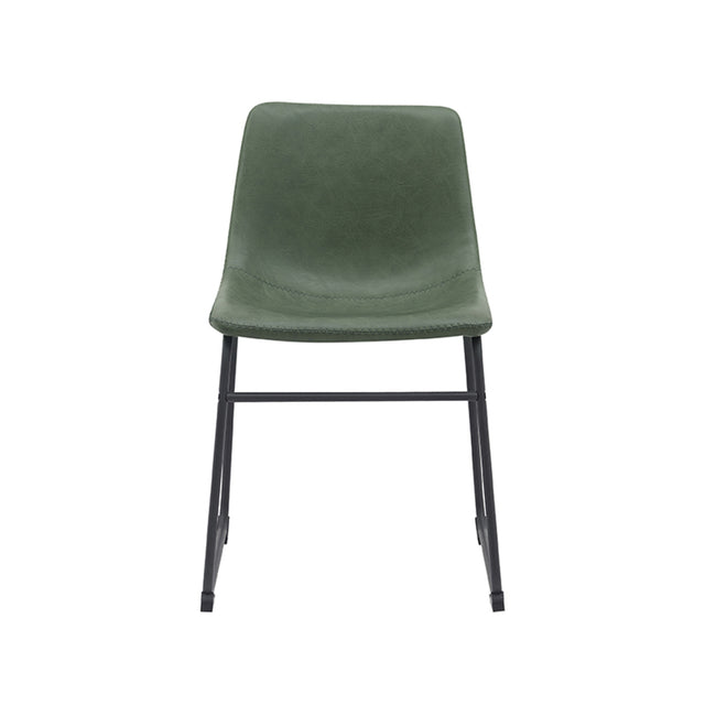 LABEL51 Eetkamerstoel Risto - Hunter - PU-Leder van LABEL51 - laagste prijs offerte van PureWonen