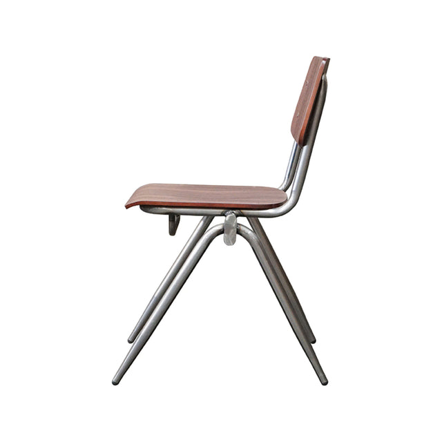 LABEL51 Eetkamerstoel Solid - Donkerbruin - Hout van LABEL51 - laagste prijs offerte van PureWonen