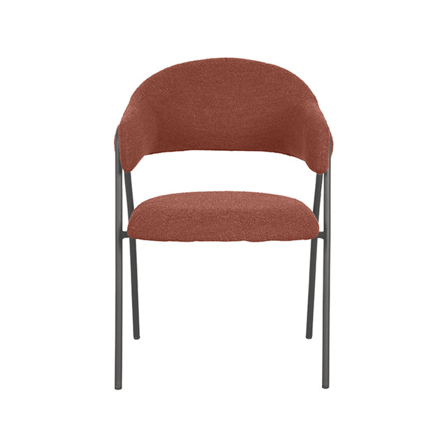 LABEL51 Eetkamerstoel Lowen - Terra - Boucle van LABEL51 - laagste prijs offerte van PureWonen