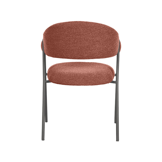 LABEL51 Eetkamerstoel Lowen - Terra - Boucle van LABEL51 - laagste prijs offerte van PureWonen