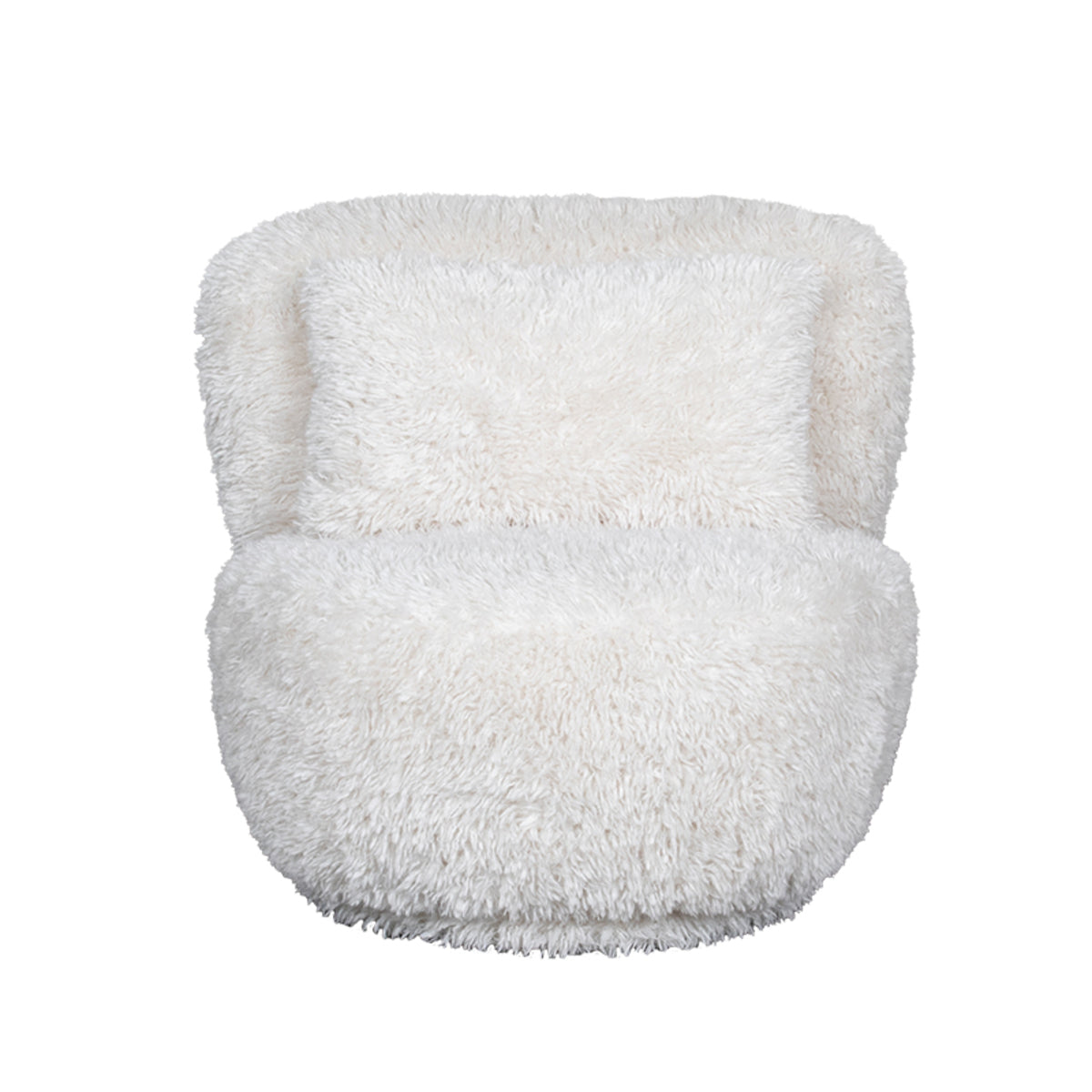 LABEL51 Fauteuil Doodle - Crème - Fluffy van LABEL51 – Luxe comfort op maat van PureWonen. Vraag naar de beste prijs.