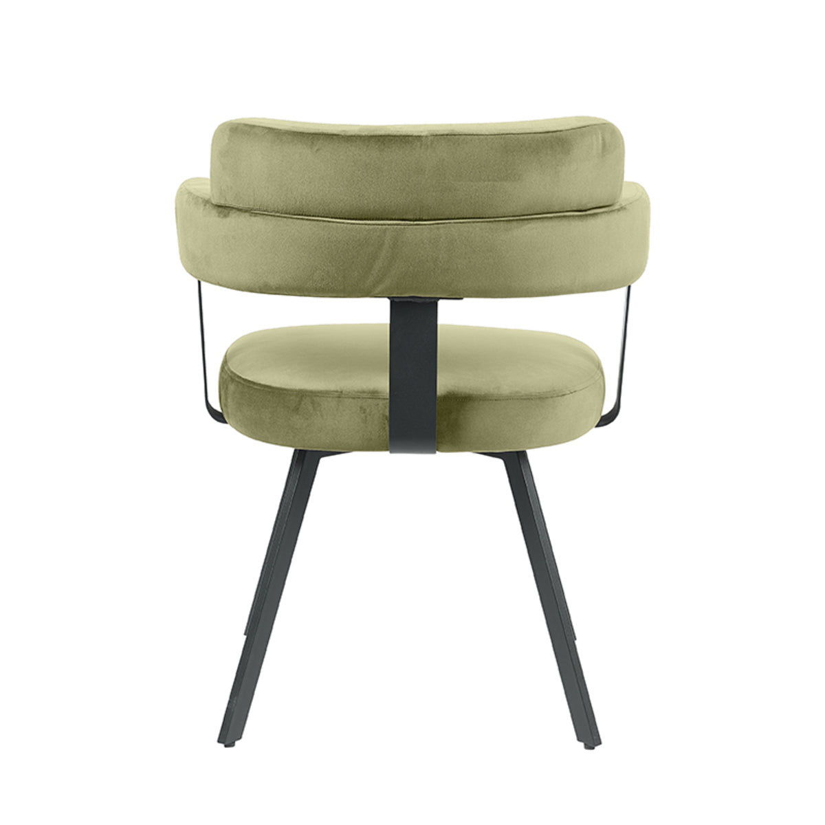 LABEL51 Eetkamerstoel Bardio - Hunter - Fluweel van LABEL51 – Luxe comfort op maat van PureWonen. Vraag naar de beste prijs.
