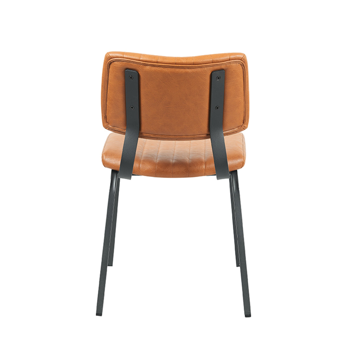 LABEL51 Eetkamerstoel Gusto - Cognac - PU-Leder van LABEL51 – Luxe comfort op maat van PureWonen. Vraag naar de beste prijs.