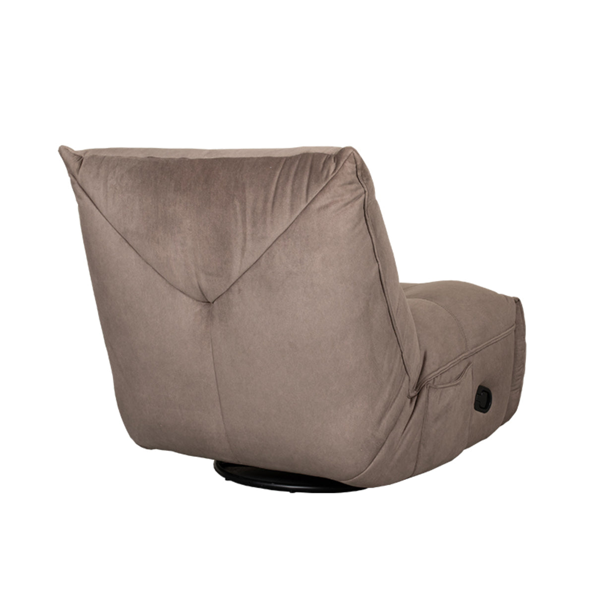 LABEL51 Fauteuil Take It Easy - Taupe - Cosmo van LABEL51 – Luxe comfort op maat van PureWonen. Vraag naar de beste prijs.