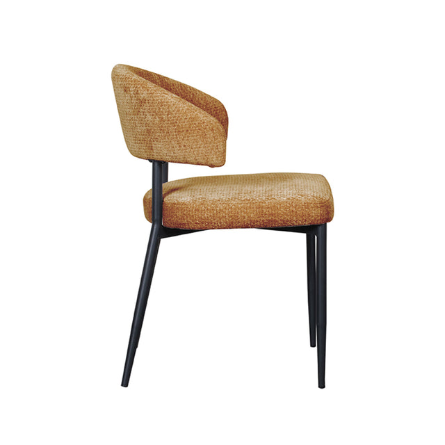 LABEL51 Eetkamerstoel Bliss - Mustard - Elite van LABEL51 – Luxe comfort op maat van PureWonen. Vraag naar de beste prijs.
