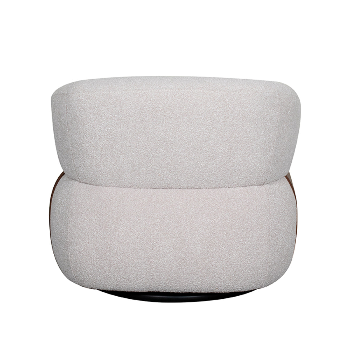 LABEL51 Fauteuil Valenza - Naturel - Boucle - Walnoot Eiken van LABEL51 – Luxe comfort op maat van PureWonen. Vraag naar de beste prijs.
