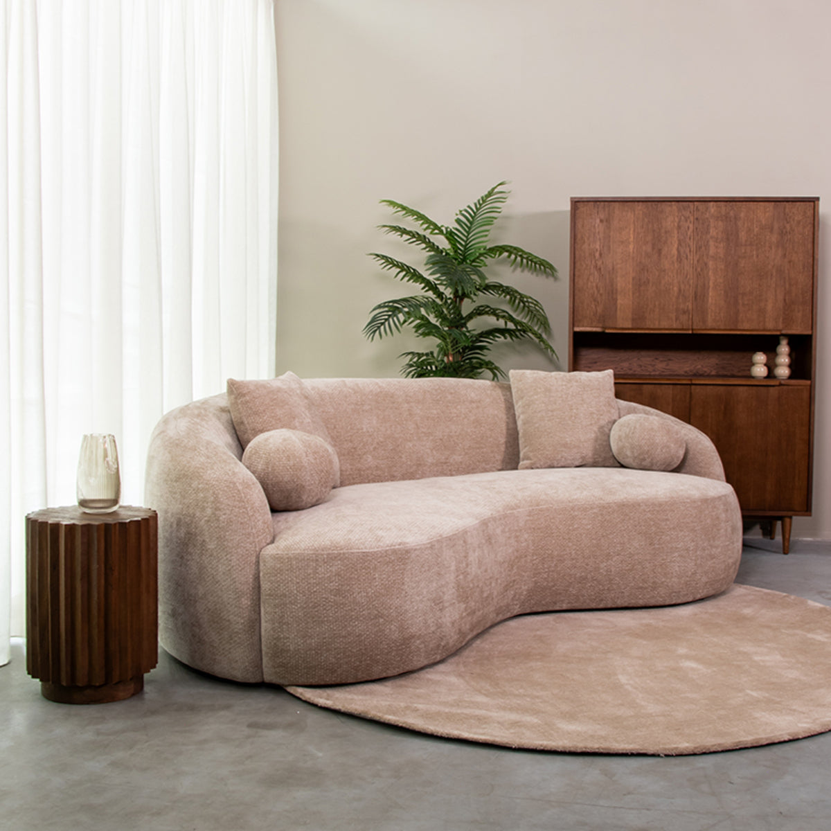 LABEL51 Bank Novo - Clay - Elite - 2,5-Zits van LABEL51 – Luxe comfort op maat van PureWonen. Vraag naar de beste prijs.