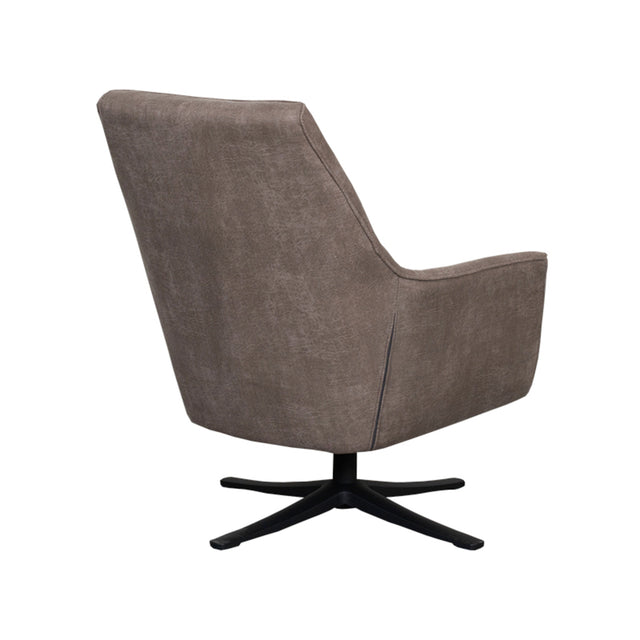LABEL51 Fauteuil Tod - Taupe - Micro Suede van LABEL51 – Luxe comfort op maat van PureWonen. Vraag naar de beste prijs.