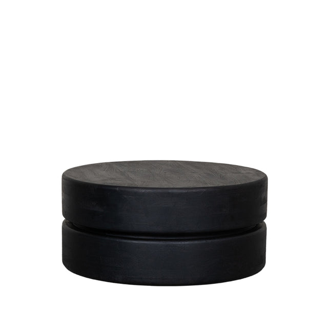 LABEL51 Salontafel Milly - Zwart - Mangohout - 70 cm van LABEL51 – Luxe comfort op maat van PureWonen. Vraag naar de beste prijs.