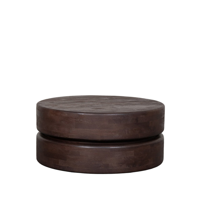 LABEL51 Salontafel Milly - Espresso - Mangohout - 70 cm van LABEL51 - laagste prijs offerte van PureWonen