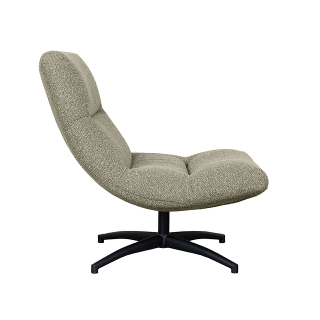 LABEL51 Fauteuil Calix - Naturel - Boucle van LABEL51 – Luxe comfort op maat van PureWonen. Vraag naar de beste prijs.