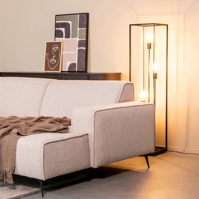 LABEL51 Vloerlamp Tetto - Zwart - Metaal van LABEL51 – Luxe comfort op maat van PureWonen. Vraag naar de beste prijs.