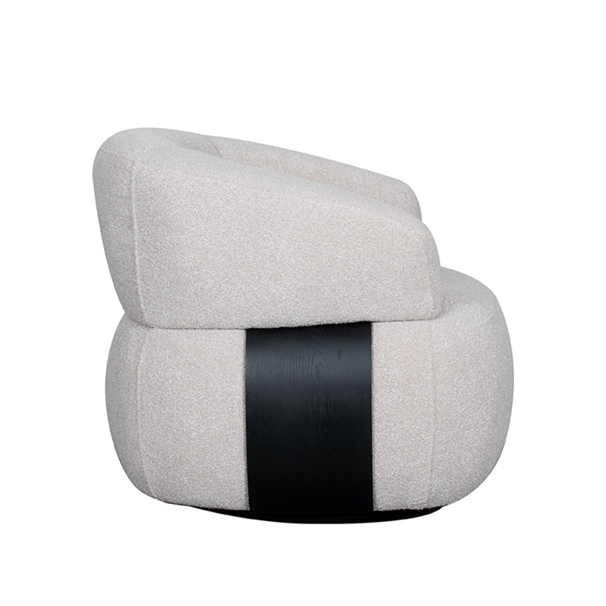 LABEL51 Fauteuil Valenza - Naturel - Boucle - Zwart Eiken van LABEL51 – Luxe comfort op maat van PureWonen. Vraag naar de beste prijs.