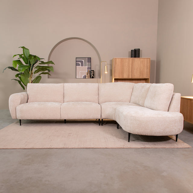 LABEL51 Hoekbank Milano - Naturel - Elite - Rechts van LABEL51 - laagste prijs offerte van PureWonen