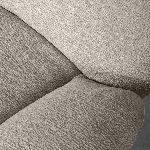 LABEL51 Fauteuil Clayton - Taupe - Canyon van LABEL51 – Luxe comfort op maat van PureWonen. Vraag naar de beste prijs.