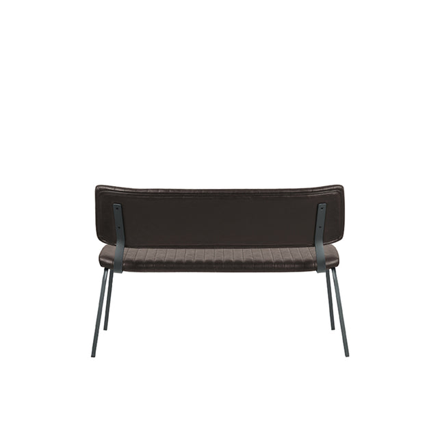 LABEL51 Eetkamerbank Gusto - Donkerbruin - PU-Leder - 120 cm van LABEL51 – Luxe comfort op maat van PureWonen. Vraag naar de beste prijs.