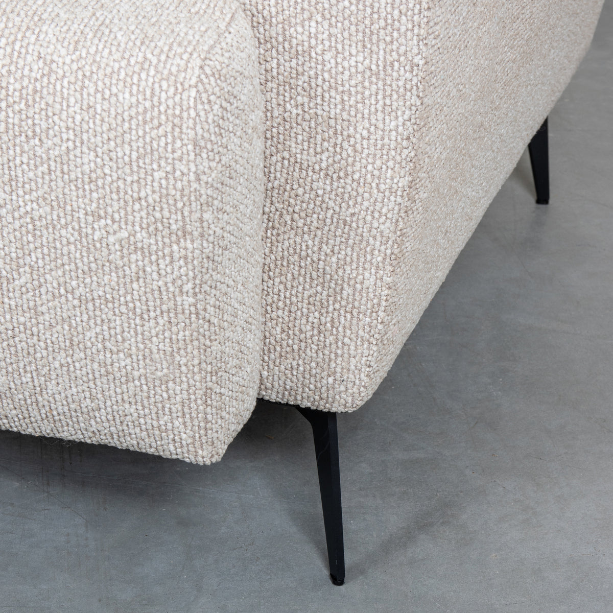LABEL51 Hoekbank Bolzano - Naturel - Boucle - Rechts van LABEL51 - laagste prijs offerte van PureWonen