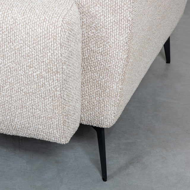 LABEL51 Hoekbank Bolzano - Naturel - Boucle - Rechts van LABEL51 - laagste prijs offerte van PureWonen