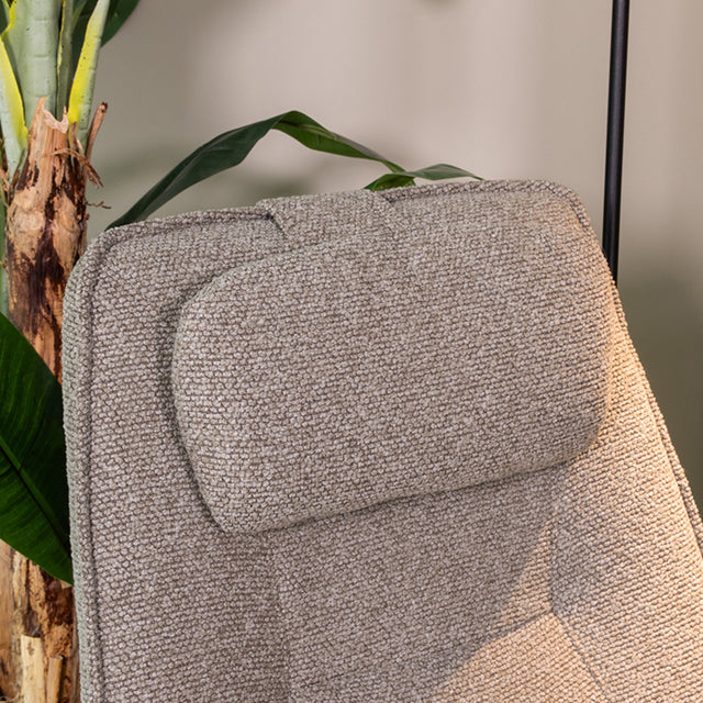 LABEL51 Sierkussen Hoofdkussen - Truffel grijs - Boucle - One Size