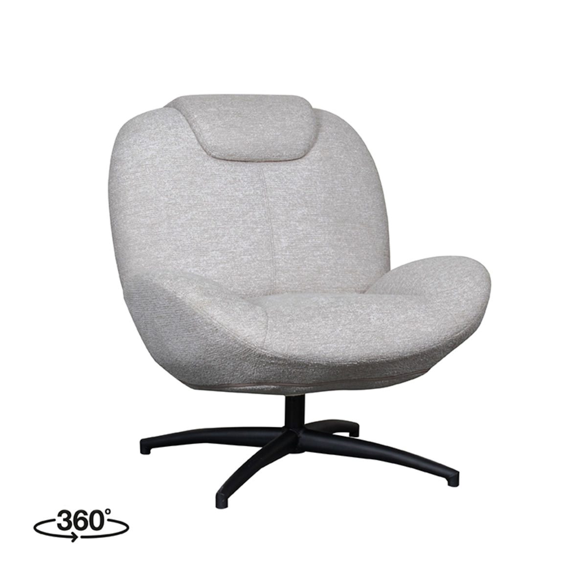 LABEL51 Fauteuil Clayton - Naturel - Canyon van LABEL51 – Luxe comfort op maat van PureWonen. Vraag naar de beste prijs.