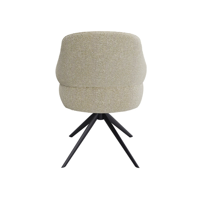 LABEL51 Eetkamerstoel Bern - Naturel - Boucle van LABEL51 – Luxe comfort op maat van PureWonen. Vraag naar de beste prijs.