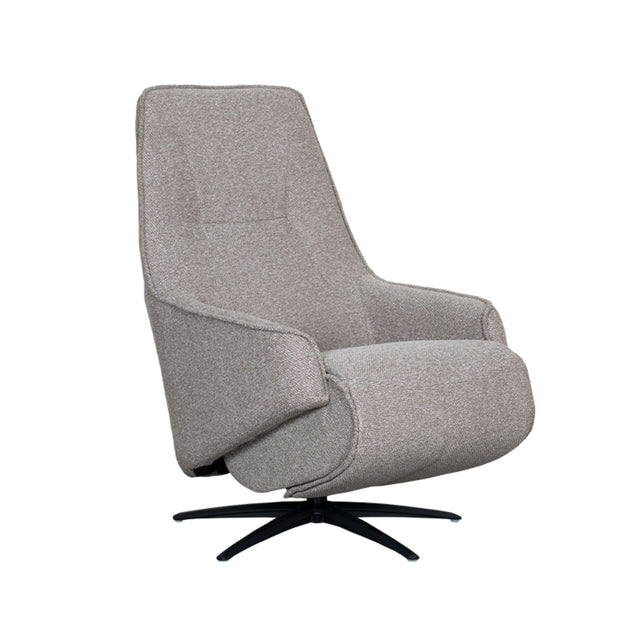 LABEL51 Fauteuil Odense - Truffel grijs - Boucle van LABEL51 – Luxe comfort op maat van PureWonen. Vraag naar de beste prijs.