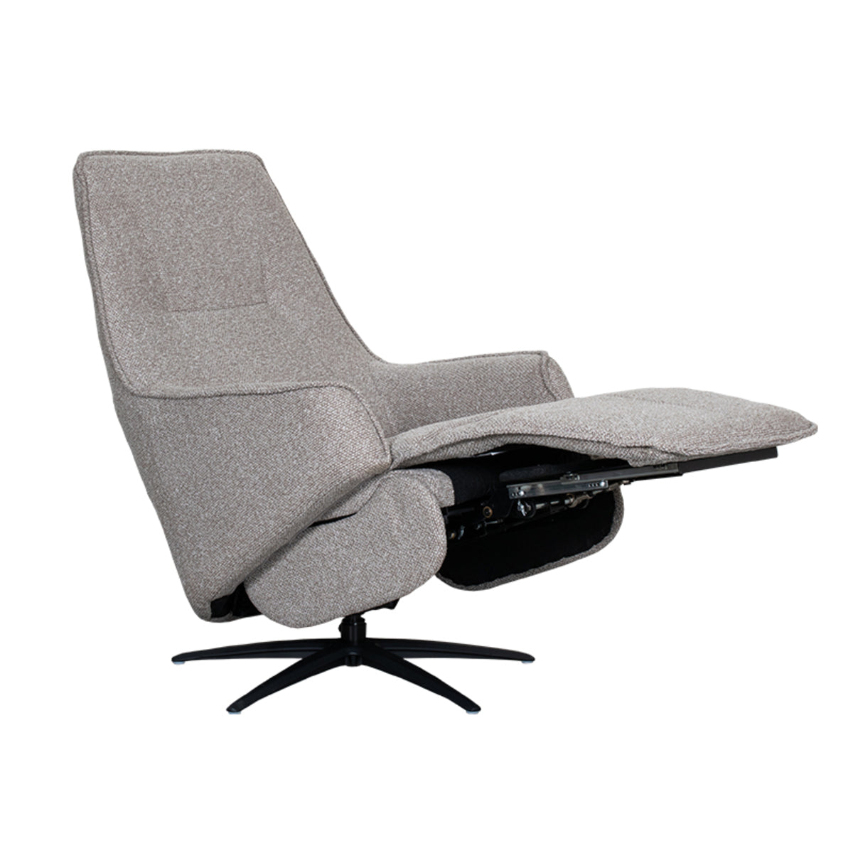 LABEL51 Fauteuil Odense - Truffel grijs - Boucle van LABEL51 – Luxe comfort op maat van PureWonen. Vraag naar de beste prijs.
