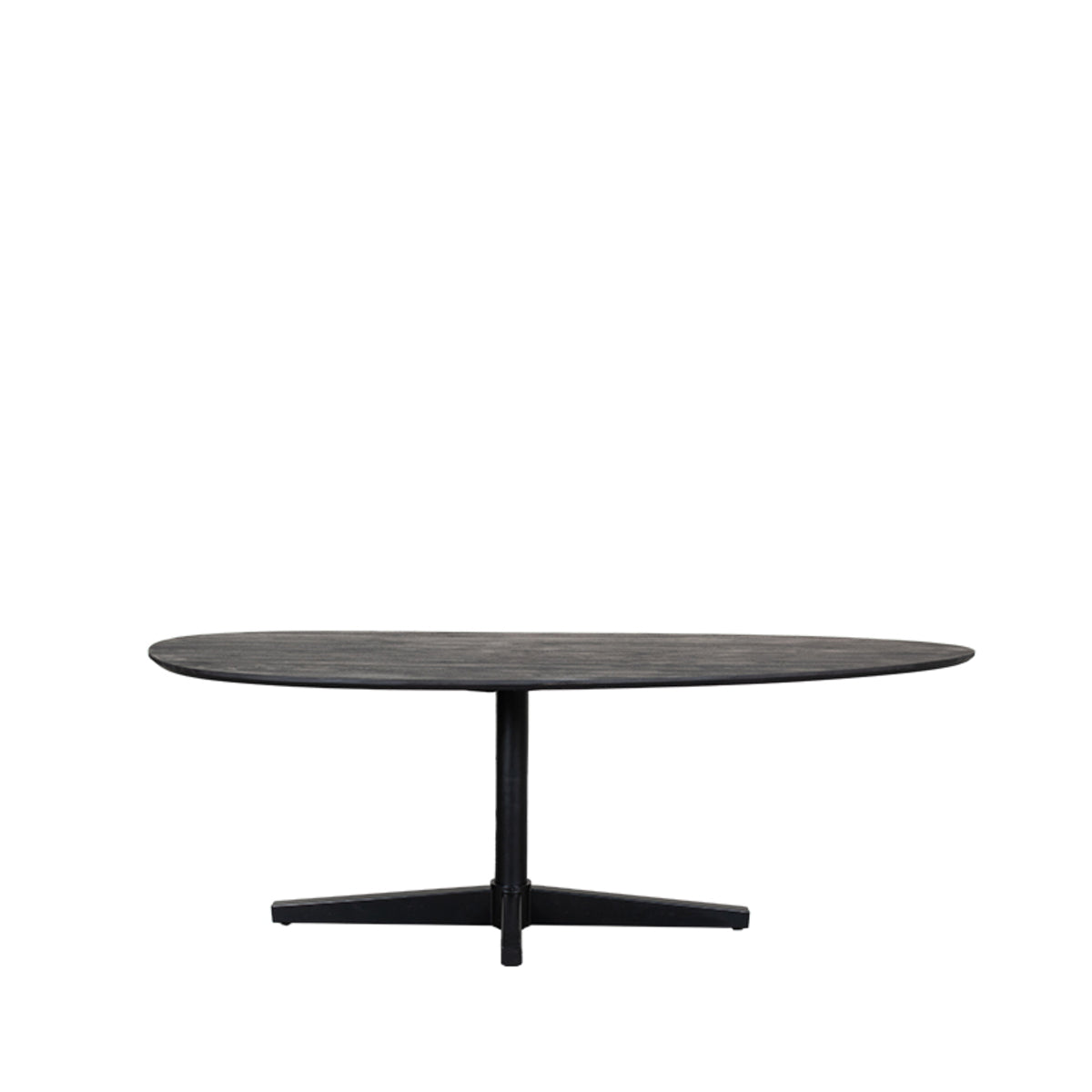 LABEL51 Eetkamertafel Rosie - Zwart - Mangohout - 220x100 cm van LABEL51 – Luxe comfort op maat van PureWonen. Vraag naar de beste prijs.