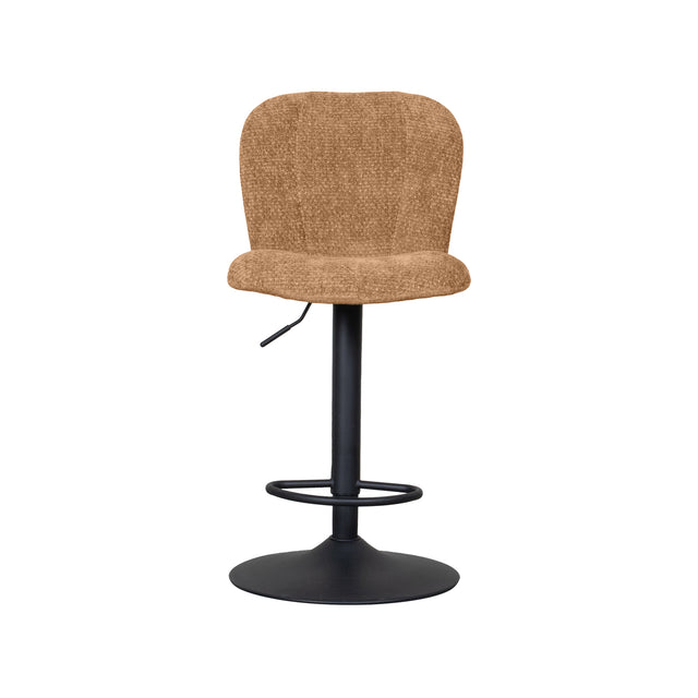 LABEL51 Barkruk Vino - Cognac - Elite - Gaslift van LABEL51 – Luxe comfort op maat van PureWonen. Vraag naar de beste prijs.