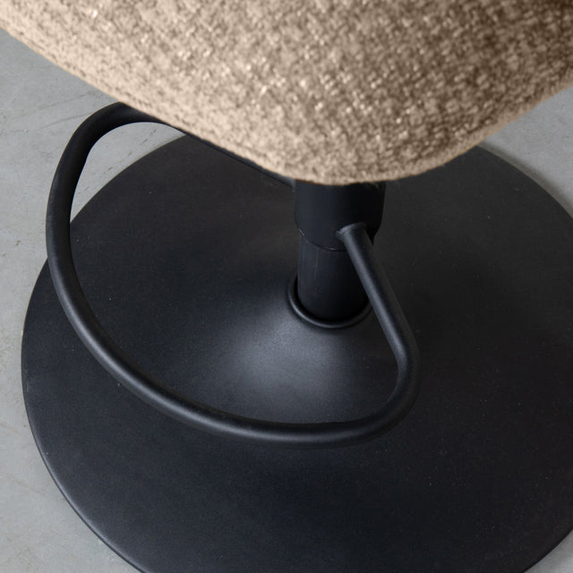 LABEL51 Barkruk Vino - Clay - Elite - Gaslift van LABEL51 – Luxe comfort op maat van PureWonen. Vraag naar de beste prijs.