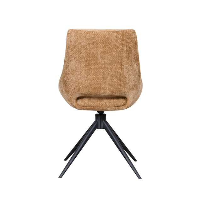 LABEL51 Eetkamerstoel Marlow - Cognac - Elite van LABEL51 – Luxe comfort op maat van PureWonen. Vraag naar de beste prijs.