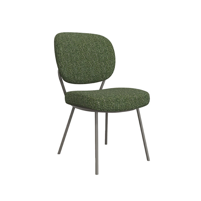 LABEL51 Eetkamerstoel Singapore - Forest - Boucle van LABEL51 – Luxe comfort op maat van PureWonen. Vraag naar de beste prijs.