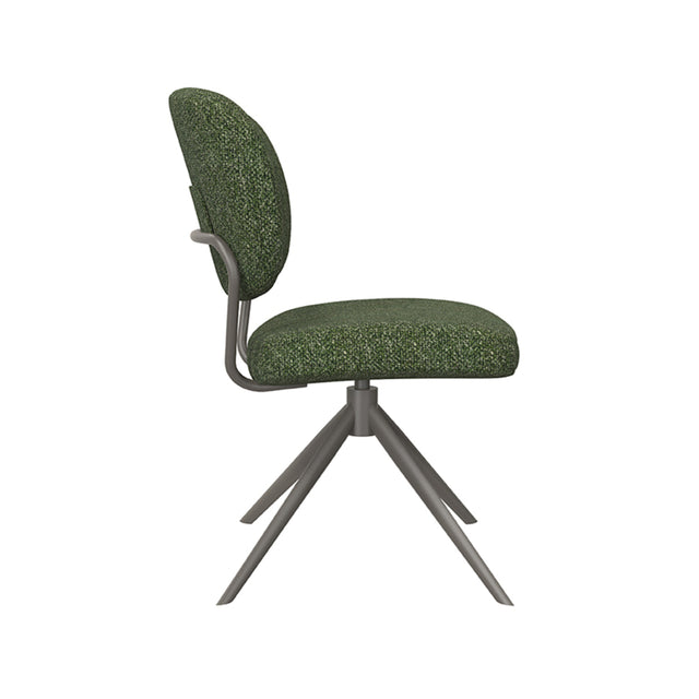 LABEL51 Eetkamerstoel Geneva - Forest - Boucle van LABEL51 – Luxe comfort op maat van PureWonen. Vraag naar de beste prijs.