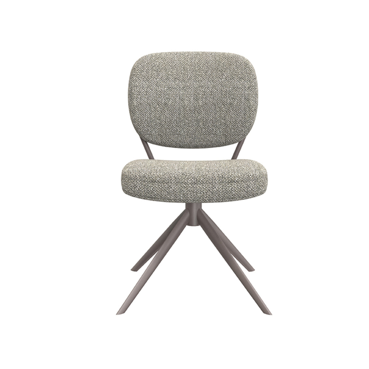 LABEL51 Eetkamerstoel Geneva - Truffel grijs - Boucle van LABEL51 – Luxe comfort op maat van PureWonen. Vraag naar de beste prijs.