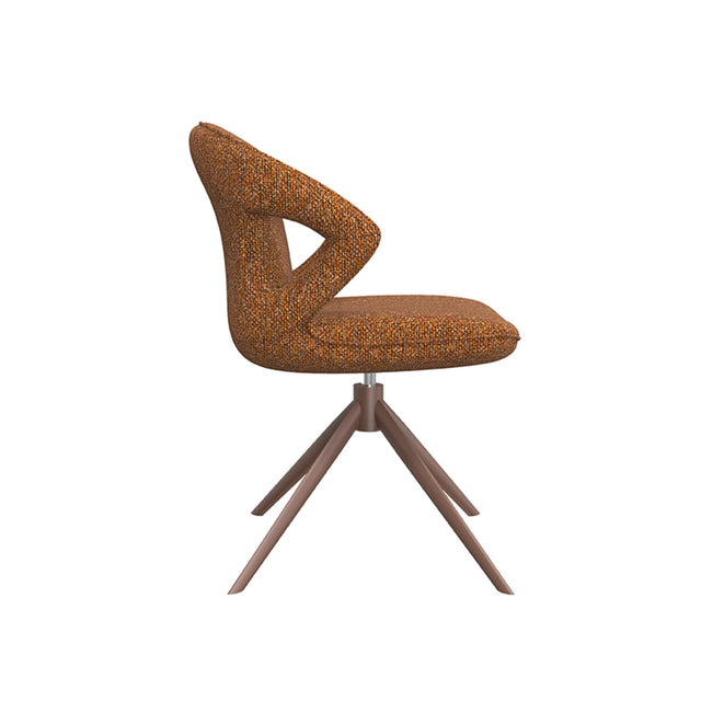 LABEL51 Eetkamerstoel Zurich - Coral - Boucle van LABEL51 - laagste prijs offerte van PureWonen