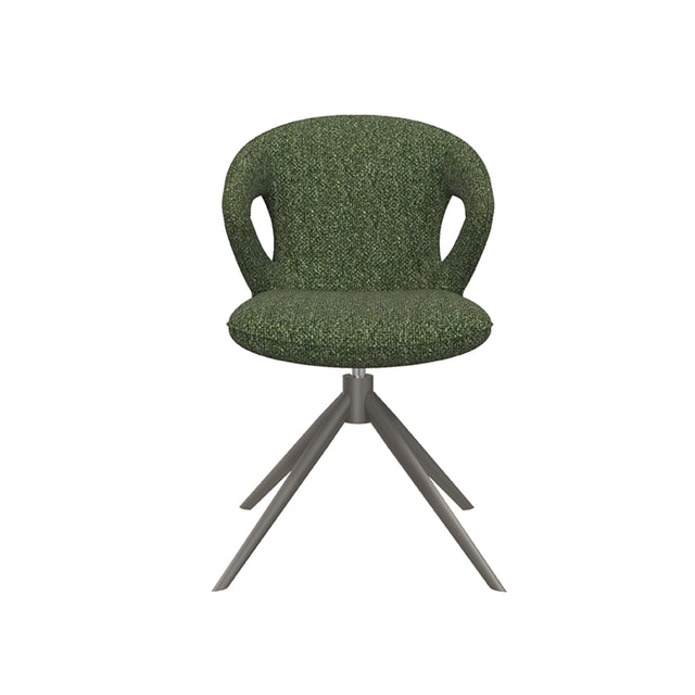 LABEL51 Eetkamerstoel Zurich - Forest - Boucle van LABEL51 – Luxe comfort op maat van PureWonen. Vraag naar de beste prijs.