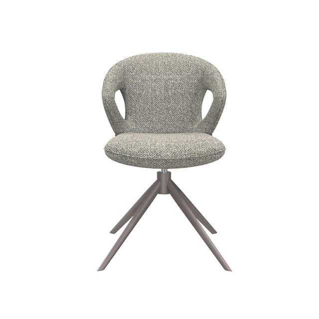 LABEL51 Eetkamerstoel Zurich - Truffel grijs - Boucle van LABEL51 – Luxe comfort op maat van PureWonen. Vraag naar de beste prijs.