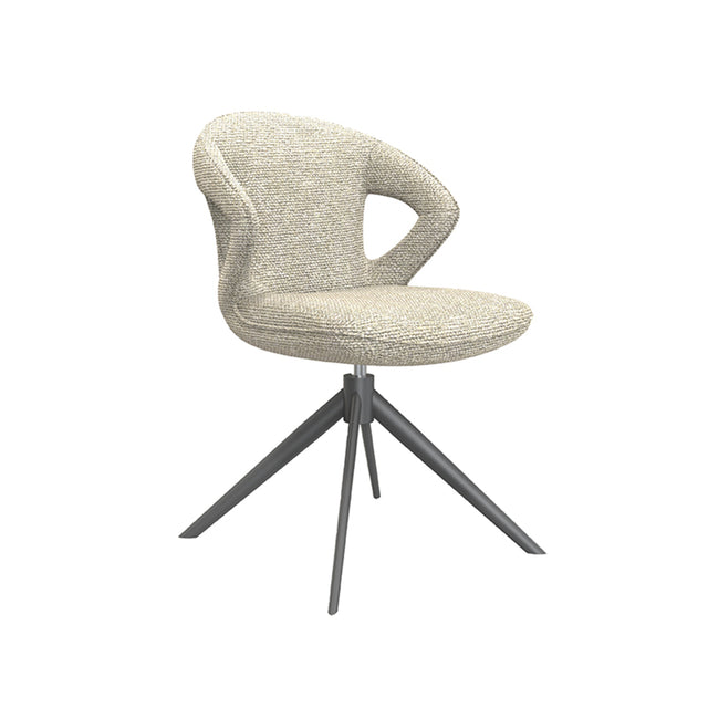 LABEL51 Eetkamerstoel Zurich - Naturel - Boucle van LABEL51 – Luxe comfort op maat van PureWonen. Vraag naar de beste prijs.