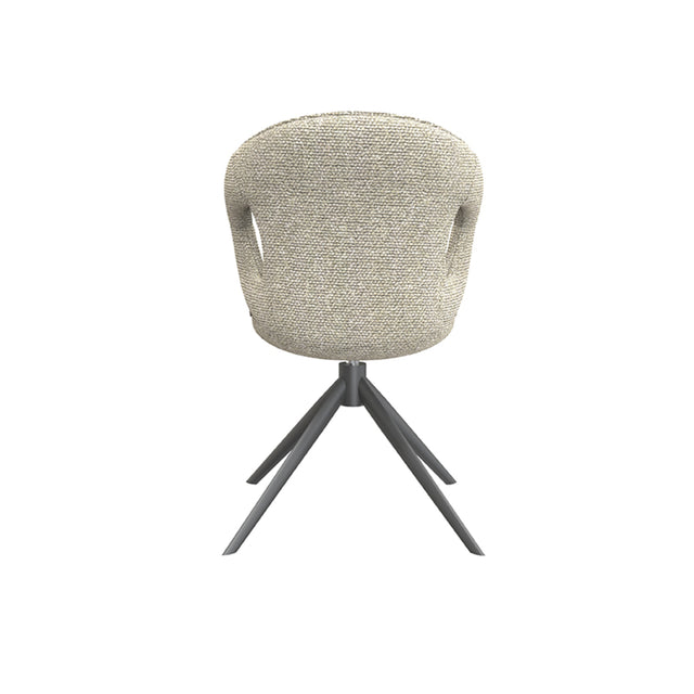 LABEL51 Eetkamerstoel Zurich - Naturel - Boucle van LABEL51 – Luxe comfort op maat van PureWonen. Vraag naar de beste prijs.