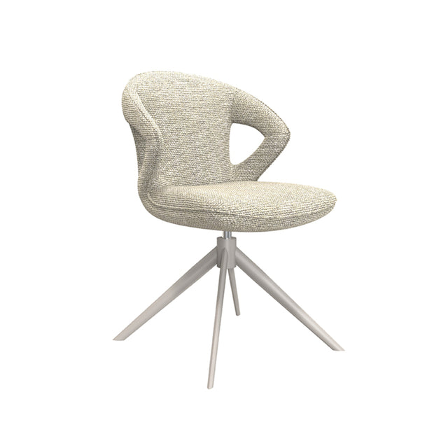 LABEL51 Eetkamerstoel Zurich - Naturel - Boucle van LABEL51 – Luxe comfort op maat van PureWonen. Vraag naar de beste prijs.