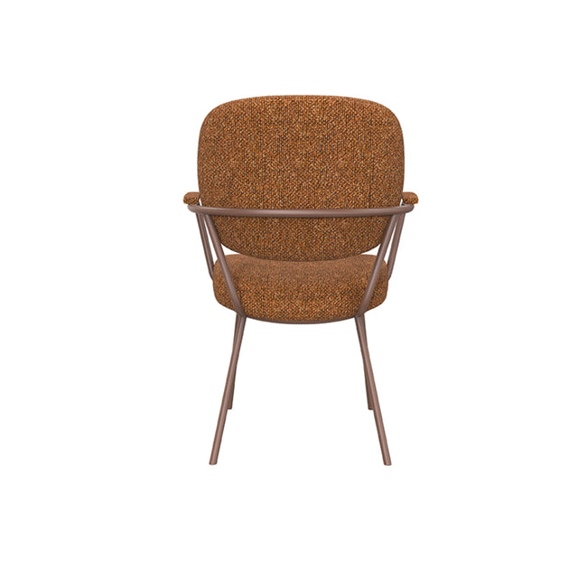 LABEL51 Eetkamerstoel Lausanne - Coral - Boucle van LABEL51 – Luxe comfort op maat van PureWonen. Vraag naar de beste prijs.