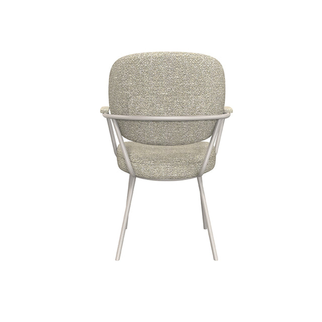 LABEL51 Eetkamerstoel Lausanne - Naturel - Boucle van LABEL51 – Luxe comfort op maat van PureWonen. Vraag naar de beste prijs.