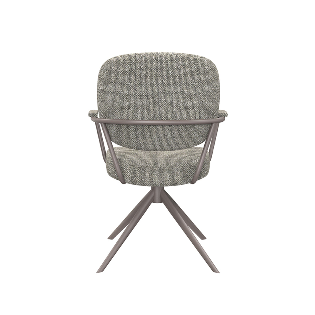 LABEL51 Eetkamerstoel Basel - Truffel grijs - Boucle van LABEL51 – Luxe comfort op maat van PureWonen. Vraag naar de beste prijs.