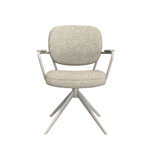 LABEL51 Eetkamerstoel Basel - Naturel - Boucle van LABEL51 - laagste prijs offerte van PureWonen