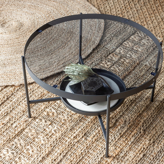 Ross Vloerkleed Naturel O150 Cm van WOOOD – Luxe comfort op maat van PureWonen. Vraag naar de beste prijs.